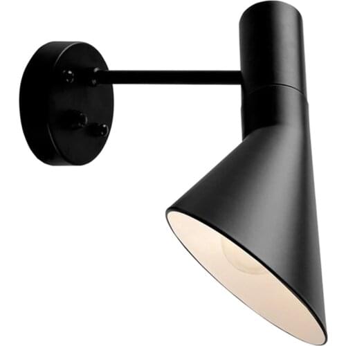 Modern minimalist bedroom living room bedside switch with AJ wall lamp personality creative aisle stairwell wall lamp