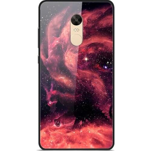 Glass Case For Xiaomi Redmi Note 4X Phone Case Phone Cover Phone Shell Back Bumper for redmi note 4x case Series 3