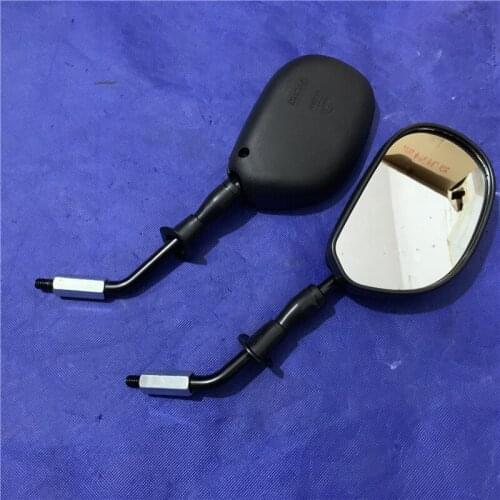 Motorcycle Accessories Qingqi Curved Beam Motorcycle Rearview Mirror QS110 QS110-2 Mirror Reversing Mirror