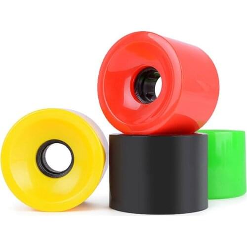 1pc long board PU wheel professional skateboard dance wheel cruise board 70 * 51mm solid wheel dropshipping