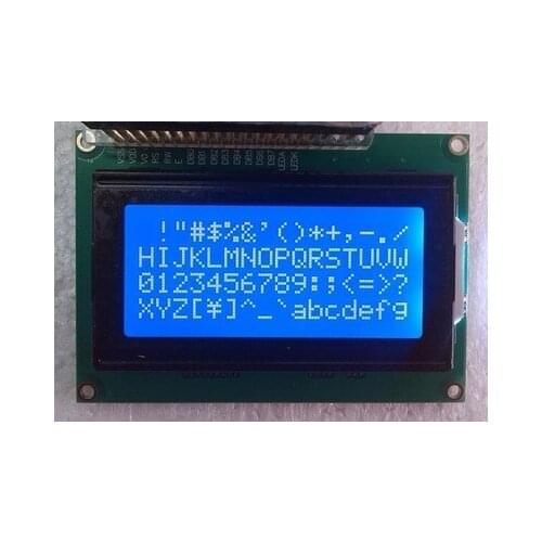 100pcs 1604 16x4 16*4 Character LCD Display Module with blue blacklight.SPLC780 HD44780 controller