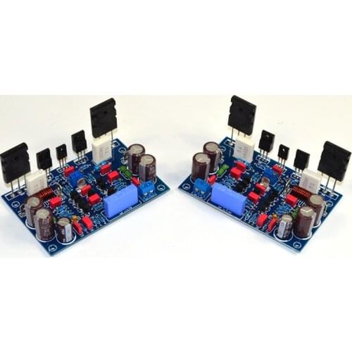 120W + 120W CM-2 Full Symmetry HiFi Fever TTA1943 TTC5200 Class AB Power Amplifier Board