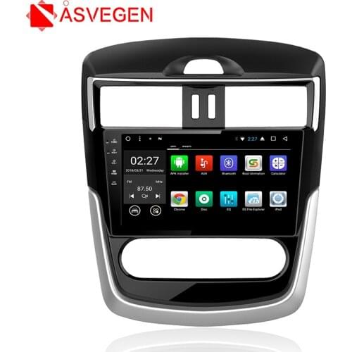 9 inch Android 7.1 Quad Core Car Radio GPS Navigation Stereo Headunit WIFI 4G Media DVD Player For Nissan Tiida 2016