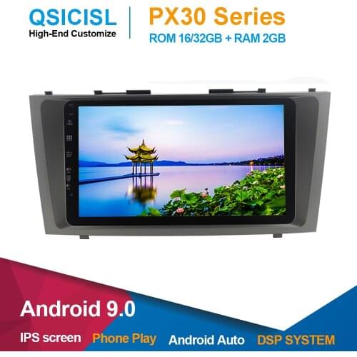 Android 9.0 car radio multimedia player for Toyota Camry 2007 2008 2009 2010 2011 1 din 9" IPS head unit navigation stereo dsp