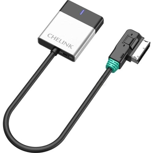 Bluetooth-Compatible Car Kit AMI/MDI/MMI Music Interface Adapter for in Car iPod Integration fit for Audi, VW, Mercedes