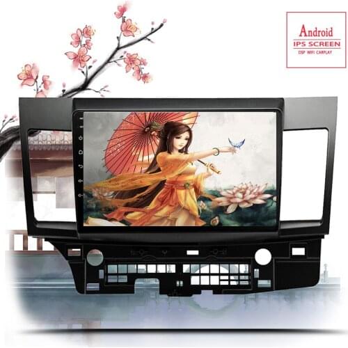 Car Android 10.0 Multimedia Video Player For MITSUBISHI LANCER 2007 2008 -2015 2din Car Radio Navigation Bluetooth autoradio dvr