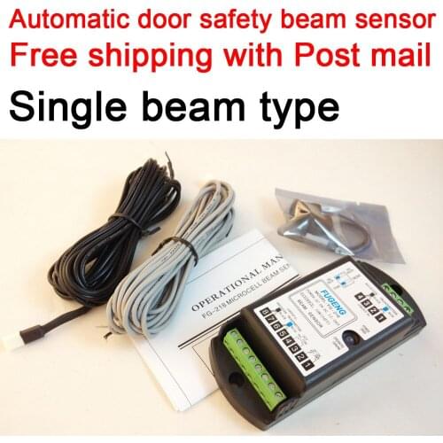 Free shipping with post air mail / Automatic sliding door microcell safety protection beam sensor FG-218 (Single Beam)