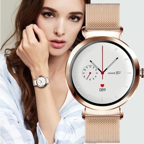 LIGE New Fashion Smart Watch Women Heart Rate Blood Pressure Ladies Watch Multifunctional Waterproof Fitness Smart Watches Woman