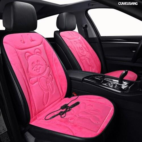 CUWEUSANG 12V Heated car seat cover for Honda all models URV CRV CIVIC fit accord jazz XRV city HRV vezel Insight Spirior seats