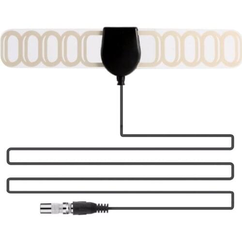 Digital VHF-H/UHF TV Active Antenna Built-in RF AMP Car DVB-T DVB-T2 Antenna 20dB Gain Digital Television Antenna F Plug