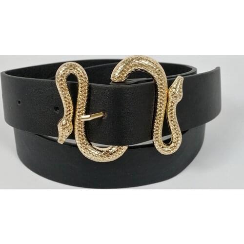 Designer belts for women high quality soft pu leather snake belt luxury mens jeans cinturon mujer G cintos wide dress riem