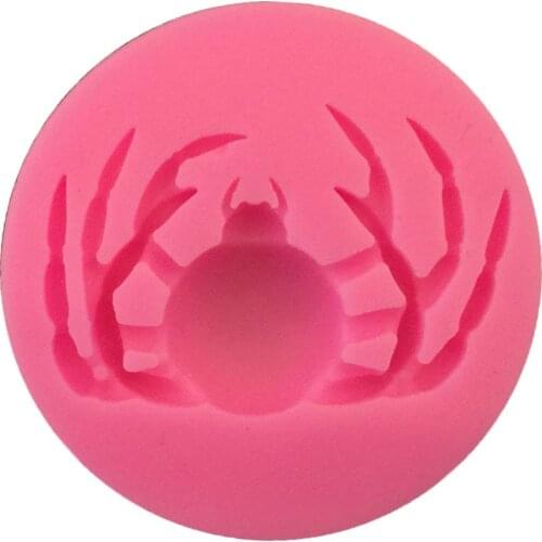 Gothic Halloween Silicone Mold Sugar Cake Mold Spider Chocolate Candy Soft Clay Clay Tableware E717