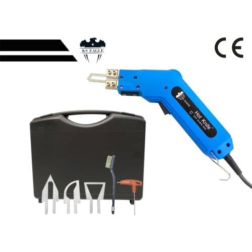 Hot Knife Foam Cutter Kits 4 PCS Blade Kits Rope Hot Knife Cutting Tools Fabric Hot Knife Heat Knife Kits