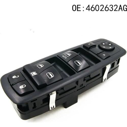 Master Power Window Control Switch Driver Left Side 4602632AH 4602632AG 4602632AF For 08-12 Jeep Liberty/Dodge Nitro Journey