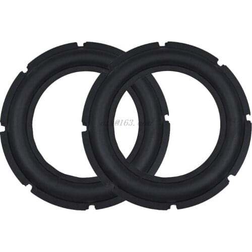 Universal Speaker Surround Repair Foam Woofer Edge Replacement Elastic Foam Rubber Ring 3/4/5/6.5/10/12 Inch