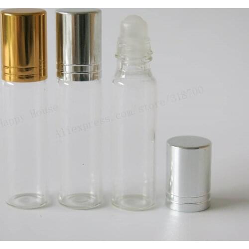 30 x 7ml Clear Glass Roll-On Bottle 7cc Roll On Essential on Bottle Roller Ball Container Glass Container
