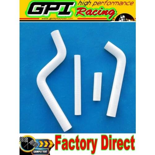 High performance silicone radiator hose FOR Yamaha YZ125 YZ 125 96-01 97 98 99 00 2001 1999 1996 WHITE