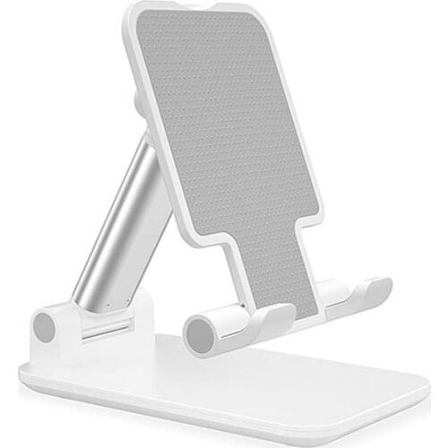 Stylish Mobile Phone Tablet Holder Desktop Folding Telescopic Bracket Stand