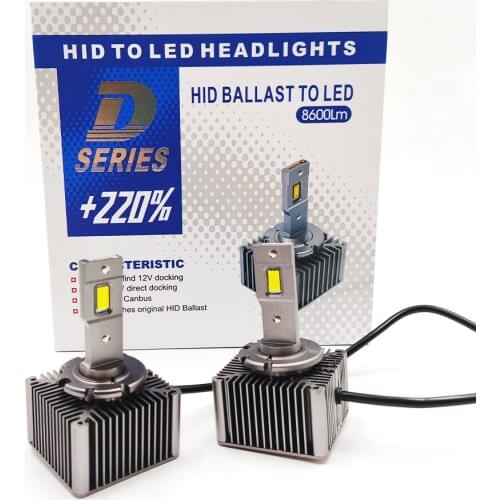 1Set Car Light D1S D2S D3S D4S LED Canbus Headlight D1R D2R D3R D4R D5S D8S Bulb 35W 4300LM Kit to Replace HID Conversion 6000K