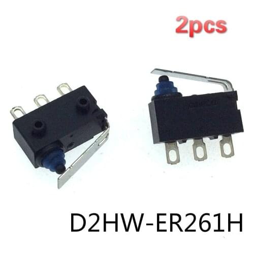 2pcs for Omron car door micro switch D2HW-ER261H waterproof for AUDI A6 2003 door lock