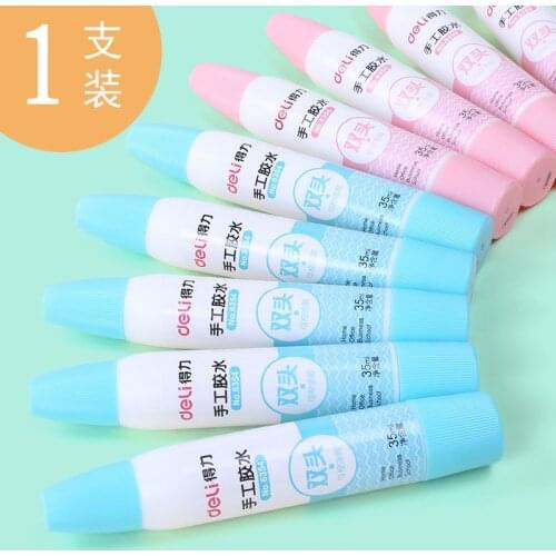 35ML Washable White Liquid Glue Student Handwork DIY Paper Adhesive Stationery Store School Office Supplies Tool Safe Non-toxi