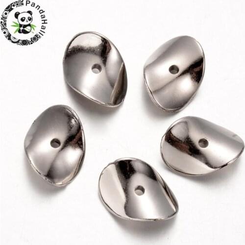 50pcs Twist CCB Plastic Loose Spacer Beads for Jewelry Making DIY Bracelet Necklace Findings 21x15x4mm Hole: 2mm