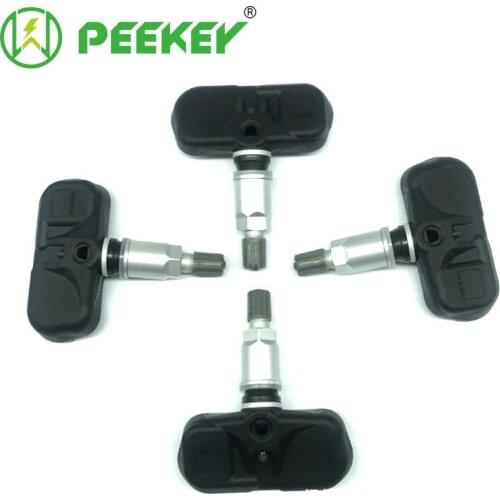 PEEKEY 4pcs TPMS Sensor tire pressure monitor sensor For Toyota Tacoma PMV-108J 42607AD010 426070C010 42607-04010 4260704010