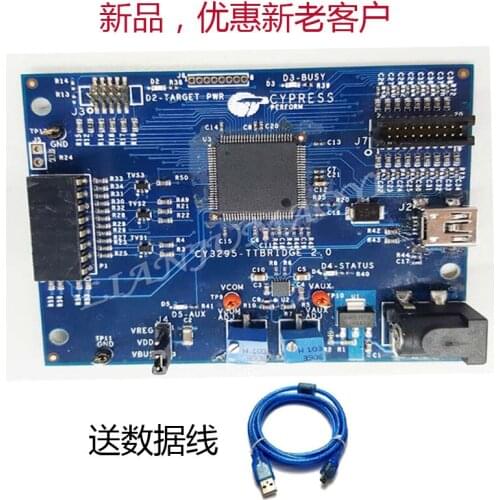 For CYPRESS test board CY3295-Ttbridge 2.0 original firmware development and debugging