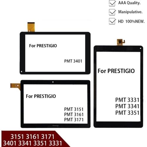 Original 10.1 Inch for PRESTIGIO WIZE 3151 3161 3171 3401 3341 3351 3331 3G 4G Capacitive touch screen panel repair replacement