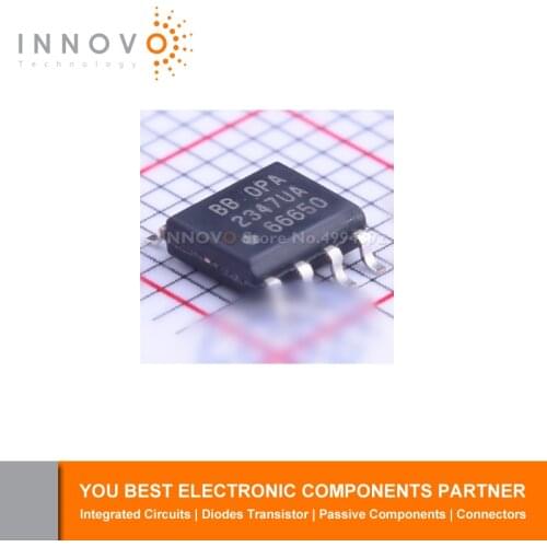 INNOVO 10pcs/lot OPA2347UA/2K5 RC4558IDR RC4558DR LM201ADT TSV912AIDT TLC272IDRG4 SOP-8 New original