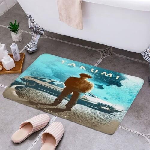 Takumi Carpet Areas Rug Non-slip Floor Mat Rug 3D Printing Living Room Bedroom Door Mat Home Decoration