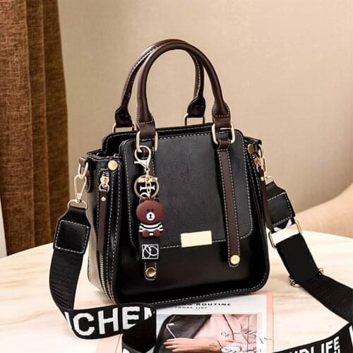 Women Fashion PU Leather Ladies HandBags Messenger Bags Totes Crossbody Shoulder Bag Boston Hand Bags Hot Sale Bolsa Feminina