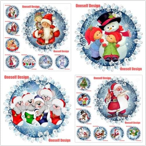 2019 New Top Popular diamond painting christmas gift diamond embroidery full set diy diamond mosaic christmas decortion for home