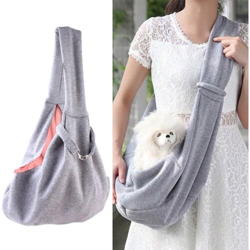 Portable Reversible Pet Carrier Dog Cat Carry Bag Shoulder Bag For Outdoor Travel