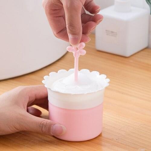 Portable Foam Maker Facial Cleanser Foam Cup Five-leaf Flower Facial Cleanser Bubbler Travel Makeup Tool Drop Shipping