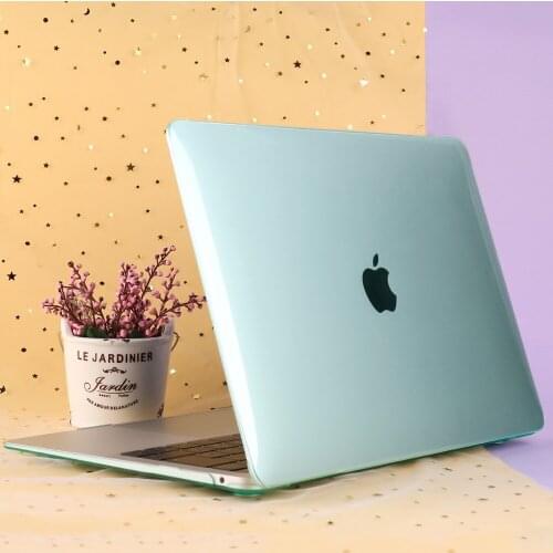 Crystal Laptop Hard Case Shell + Keyboard Cover Only For Apple MacBook Before 2018 Old 13 Air Macbook model : A1466 A1369