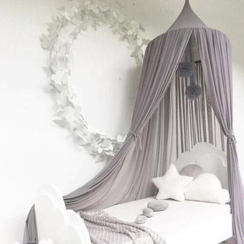 Kids Room Chiffon Canopy Nursery Decor Chiffon Canopy Crib Decor Mosquito Baby Boy Girl Kids Children Room Crib Chiffon Canopies
