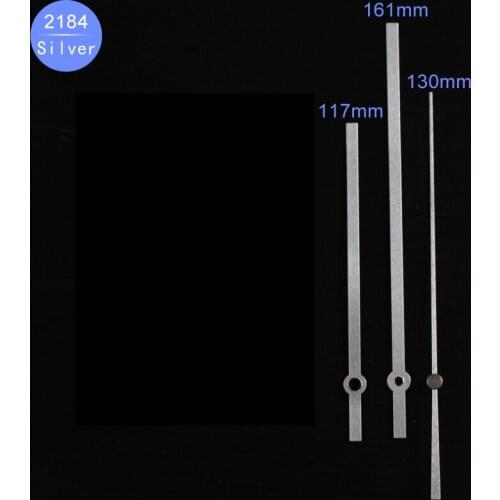 SKP Shaft 2184# Silver Hands (just hands) Metal Aluminum Material DIY Hands Quartz Clock Accessory High quality DIY Clock kits