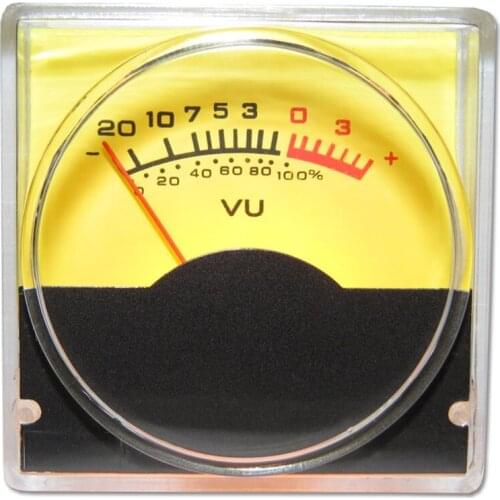 V-015 Amp Meter Electron tube Microphone Pre-amplifier VU Meter