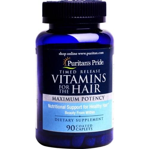 Free Shipping Vitamins For The Hair 90 Pcs