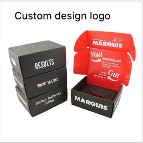 1000pcs gift box Festival Party 3-layer corrugated box storage display carton supports customized size printing logo