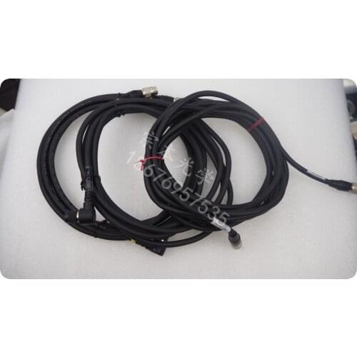 Used original 12-pin bayonet male and female industrial CCD camera extension cable male extension 12pin analog camera cable
