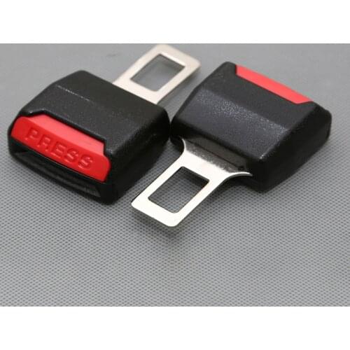 2Pcs Car Safety Belt Extender Seat Belt Cover Seat Belt Padding Extension Buckle Plug Buckle Seatbelt Clip Car Accessories