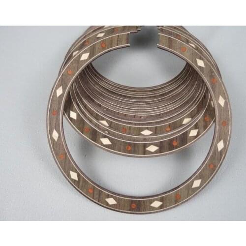 5PCS NEW ACOUSTIC GUITAR WOOD INLAY ROSETTE YK13