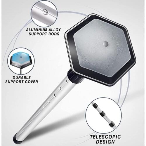 Aluminium Adjustable Golf Support Rod 4 Telescoping Sections Golf Protection Cover Golf Support Stick Outdoor Golf Accessories