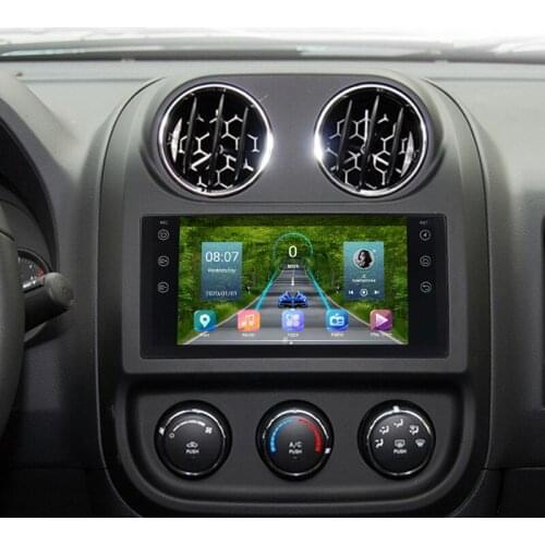 Car radio For Jeep Cherokee Compass Dodge Ram Challenger Jeep Wrangler JK wifi bt autoradio player recorder DSP Carplay