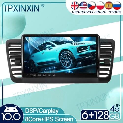 For Subaru Outback 3 Legacy 4 2003-2009 Android 10 Car Stereo Radio with Screen Tesla Radio Player Car GPS Navigation Head Unit