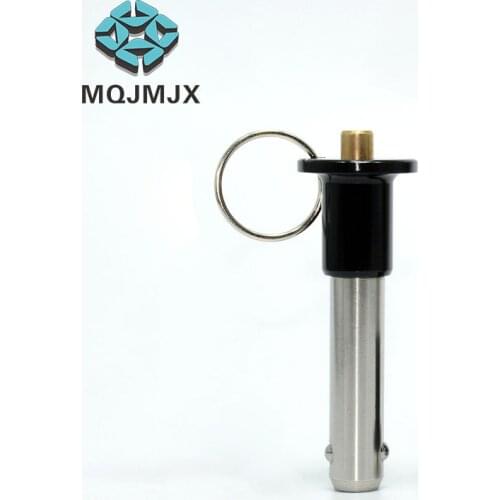MQJMJX Dia 8mm Steel Ball Pin Quick Pull Pins Quick Release Pin Self-Locking Pin Quick Lock Pin Length 10mm/20mm/30mm/40mm/50mm