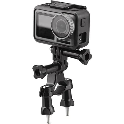 For Osmo Action for GoPro Hero 5 6 7 8 Sports Camera Bicycle Motorcycle Handlebar Clip Bracket Holder Adapter Parts