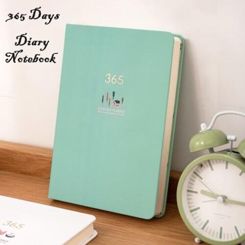 365 Days Diary Notebooks And Journals For Students, kawaii Notepads For School Office Supplies Planner Yearly Agenda 2021 2022